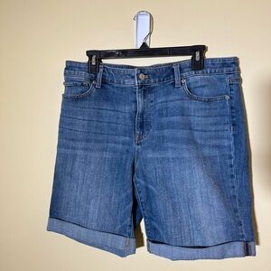 Classic Blue Denim Women's Shorts